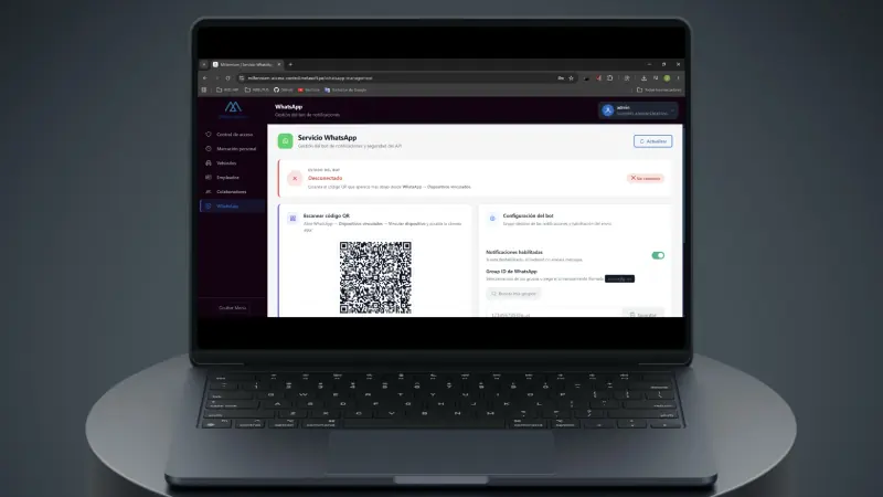 Millennium Access Control: vista operativa en tiempo real para portería y supervisión